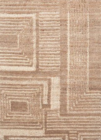 Wollen tapijt - 90 x 60 cm - beige