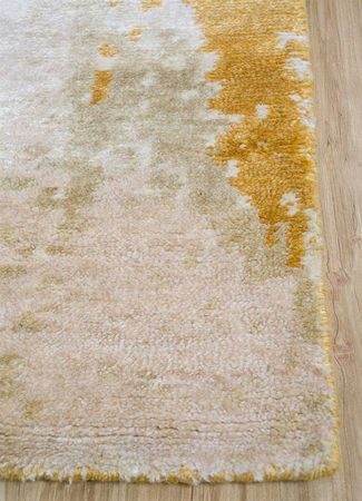 Designer Teppich - 240 x 150 cm - gold