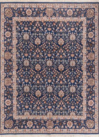 Tapis en laine - 300 x 240 cm - bleu