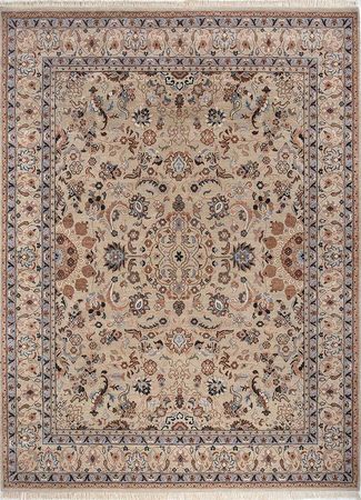 Wollteppich - 300 x 240 cm - beige