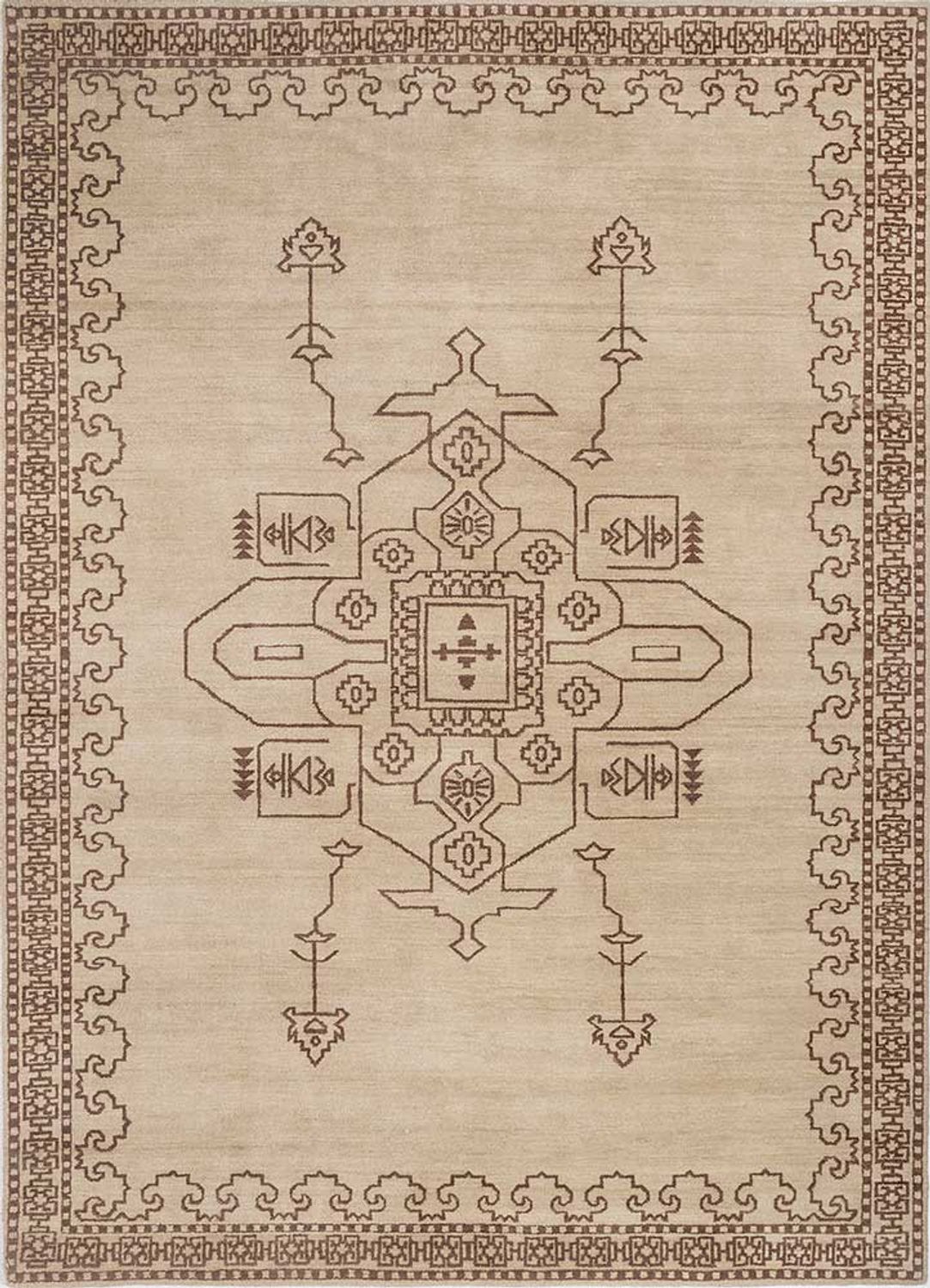 Wollen tapijt - 270 x 180 cm - beige