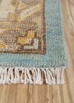 Tapis en laine - 300 x 240 cm - bleu