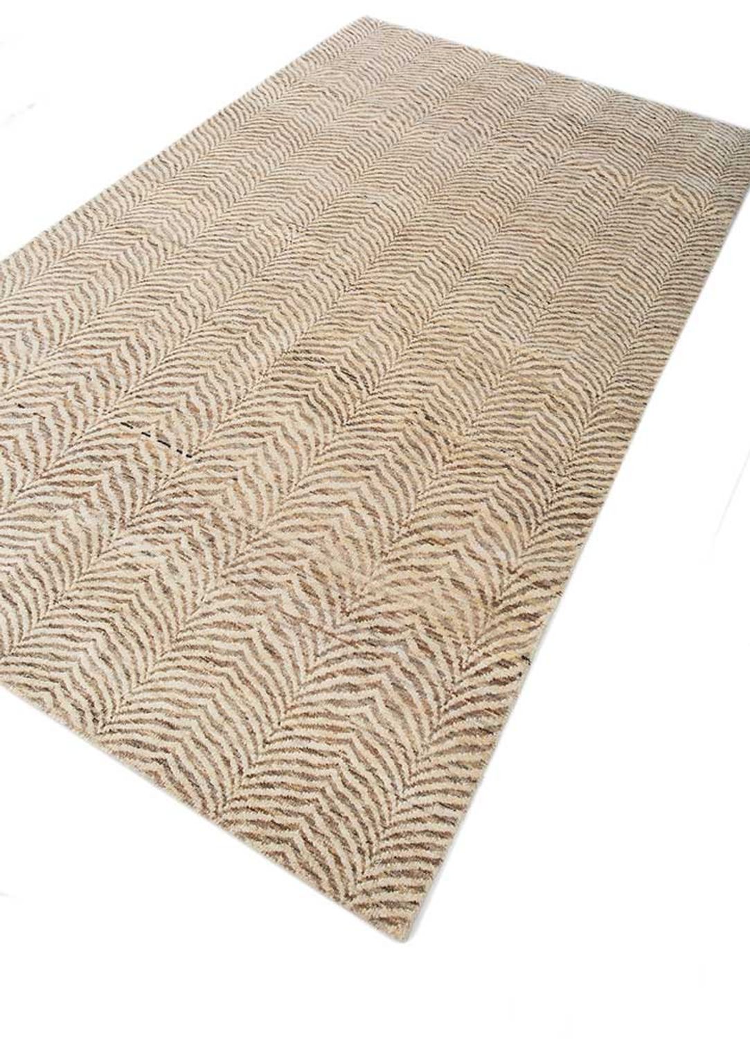 Tapis en laine - 240 x 150 cm - crème