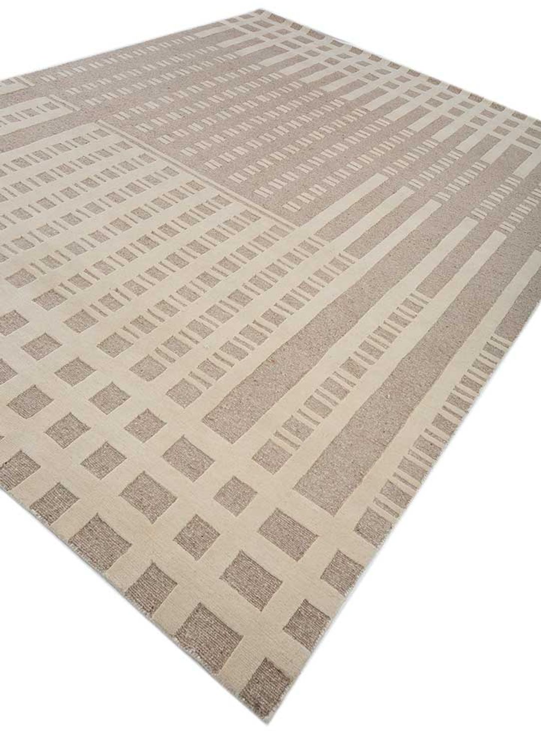 Tapis en laine - 300 x 240 cm - beige