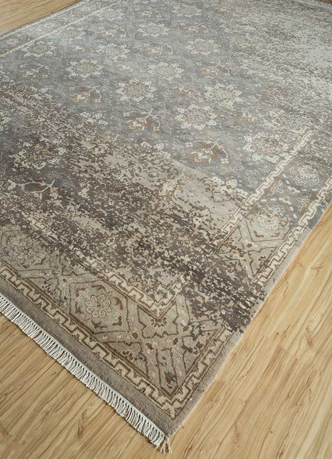 Tapis en laine - 300 x 240 cm - sable