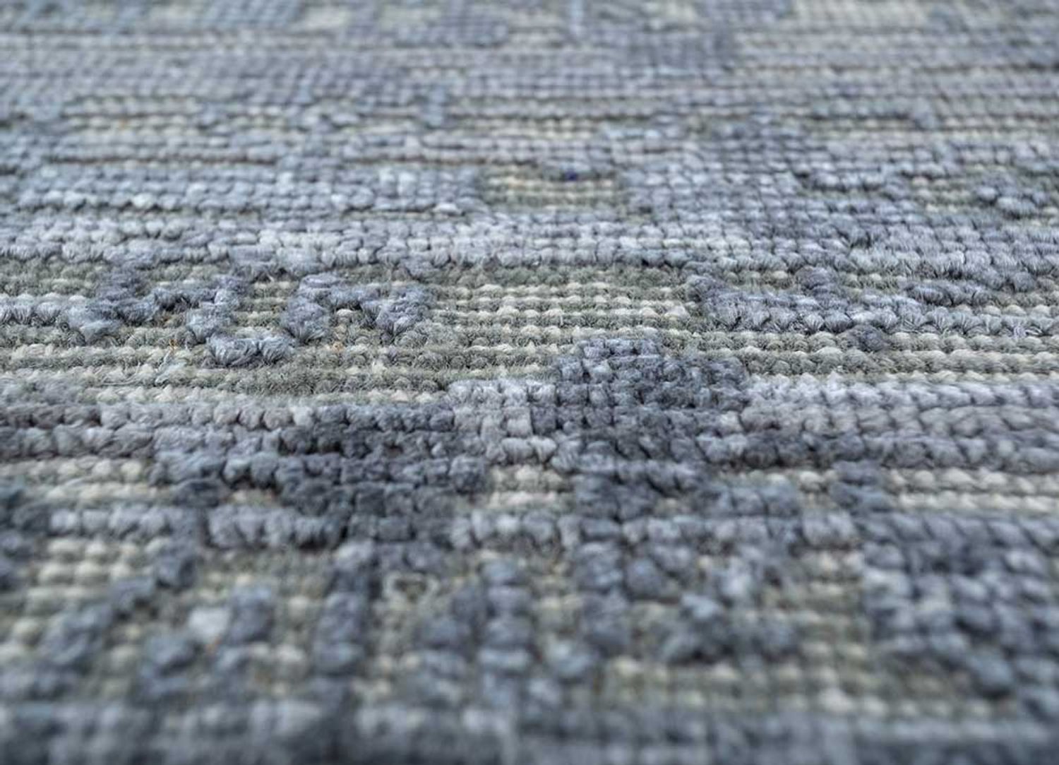 Alfombra de lana - 300 x 240 cm - gris