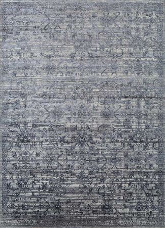 Wollteppich - 300 x 240 cm - grau