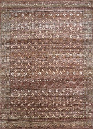 Tapis en laine - 300 x 240 cm - orange