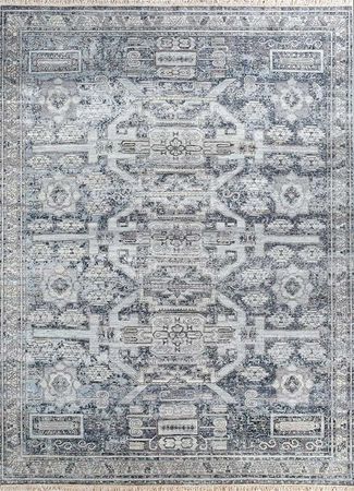 Tapis en laine - 300 x 240 cm - gris