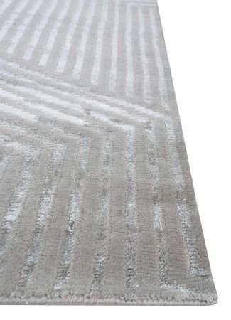 Designer Rug - 90 x 60 cm - light grey