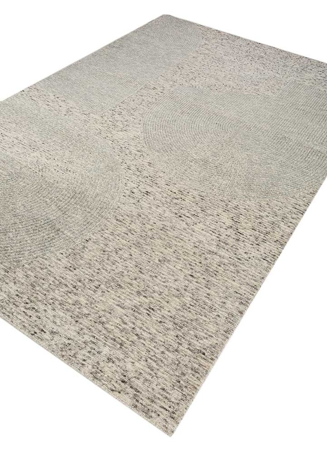 Alfombra de lana - 270 x 180 cm - plata