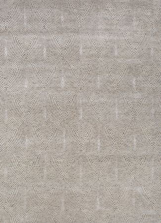 Wool Rug - 270 x 180 cm - silver