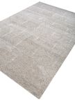 Alfombra de lana - 270 x 180 cm - plata