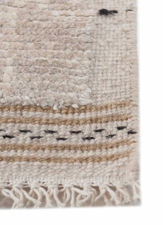 Designer teppe - 300 x 240 cm - krem