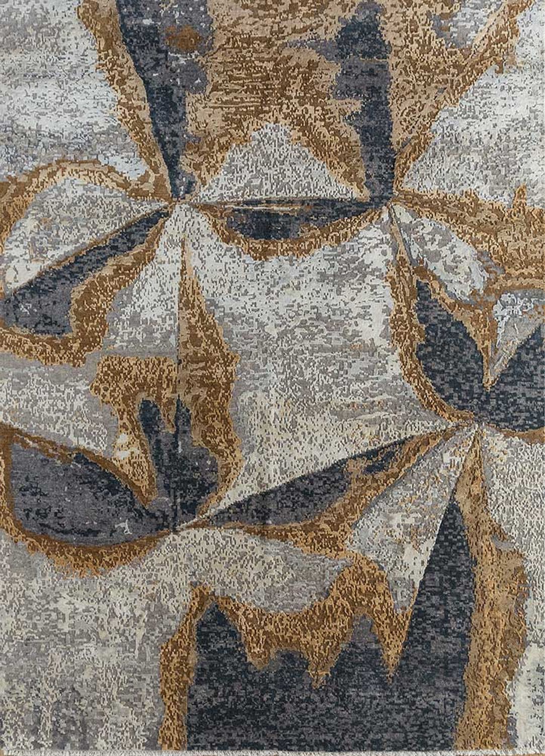 Alfombra de lana - 300 x 240 cm - plata