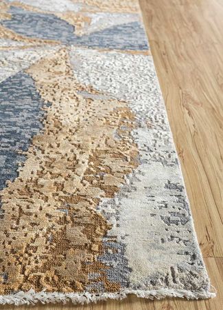 Tapete de lã - 300 x 240 cm - prata