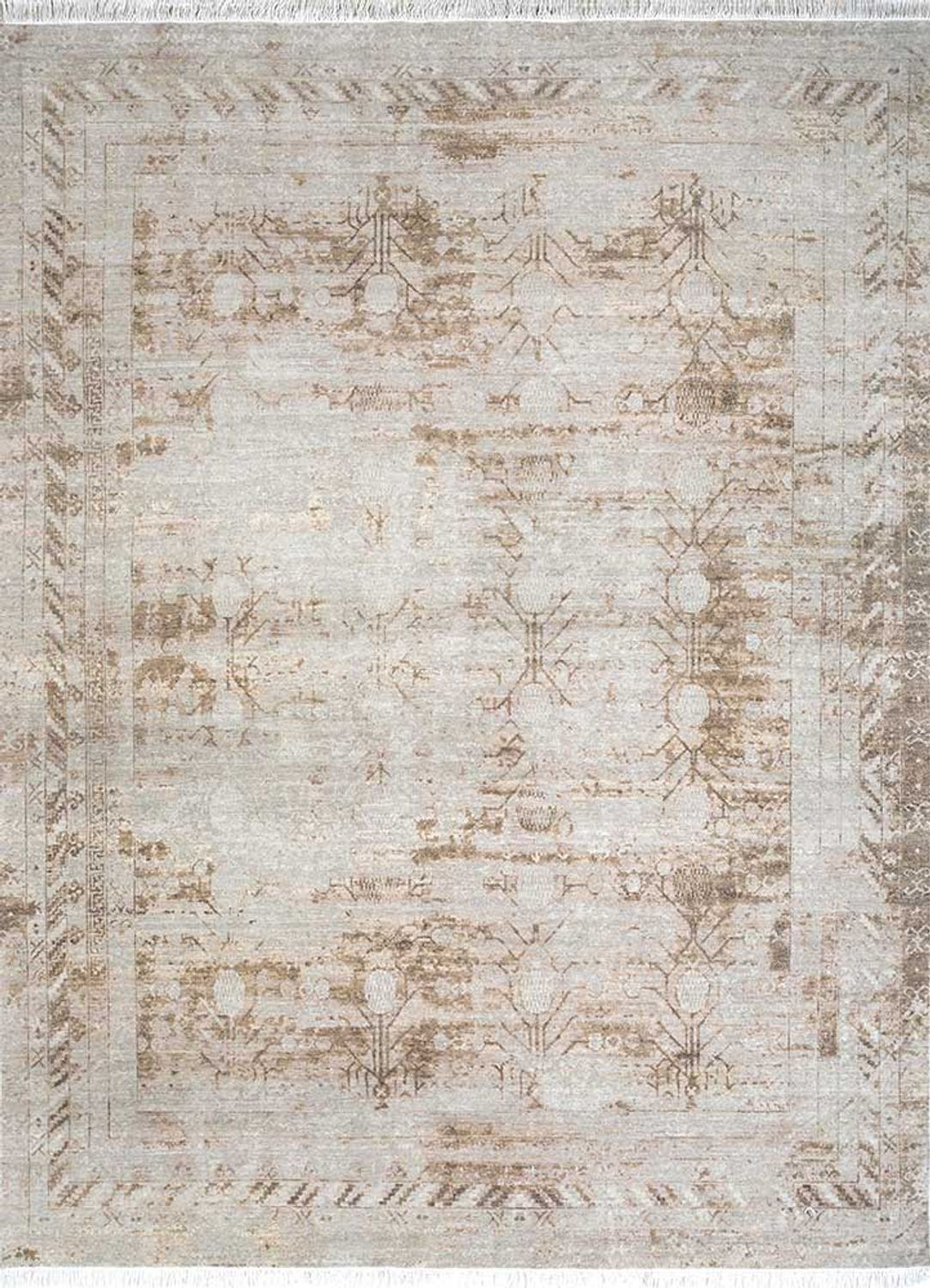 Tapis en laine - 300 x 240 cm - crème