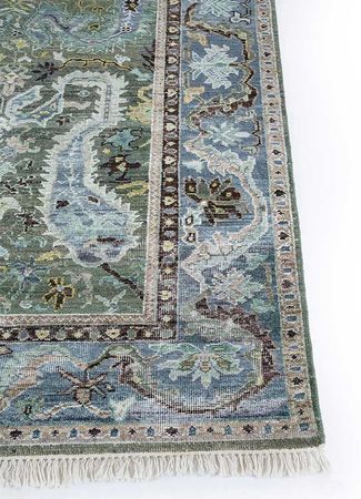 Ullmatta - 270 x 180 cm - grön