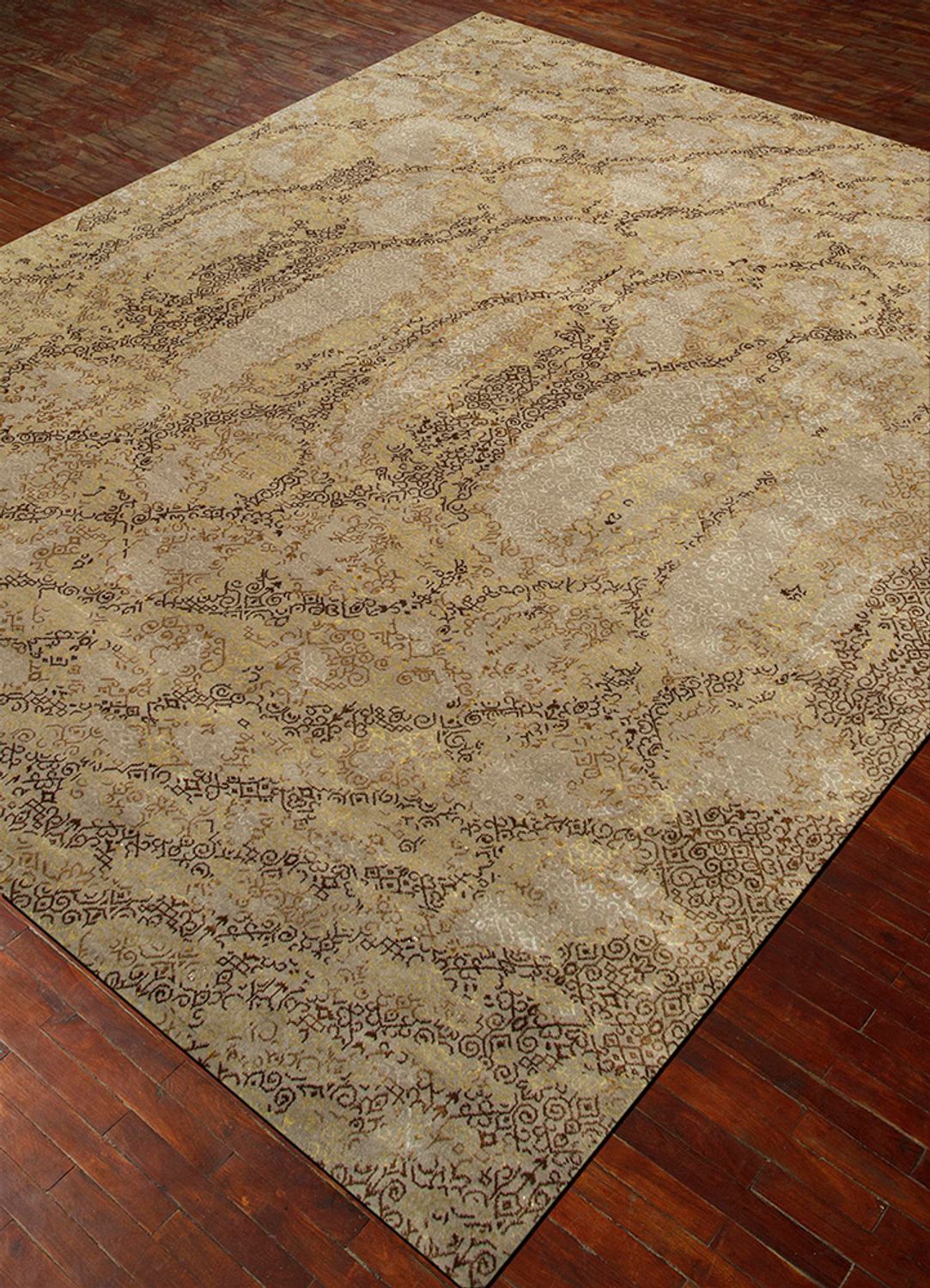 Alfombra de lana - 300 x 240 cm - beige