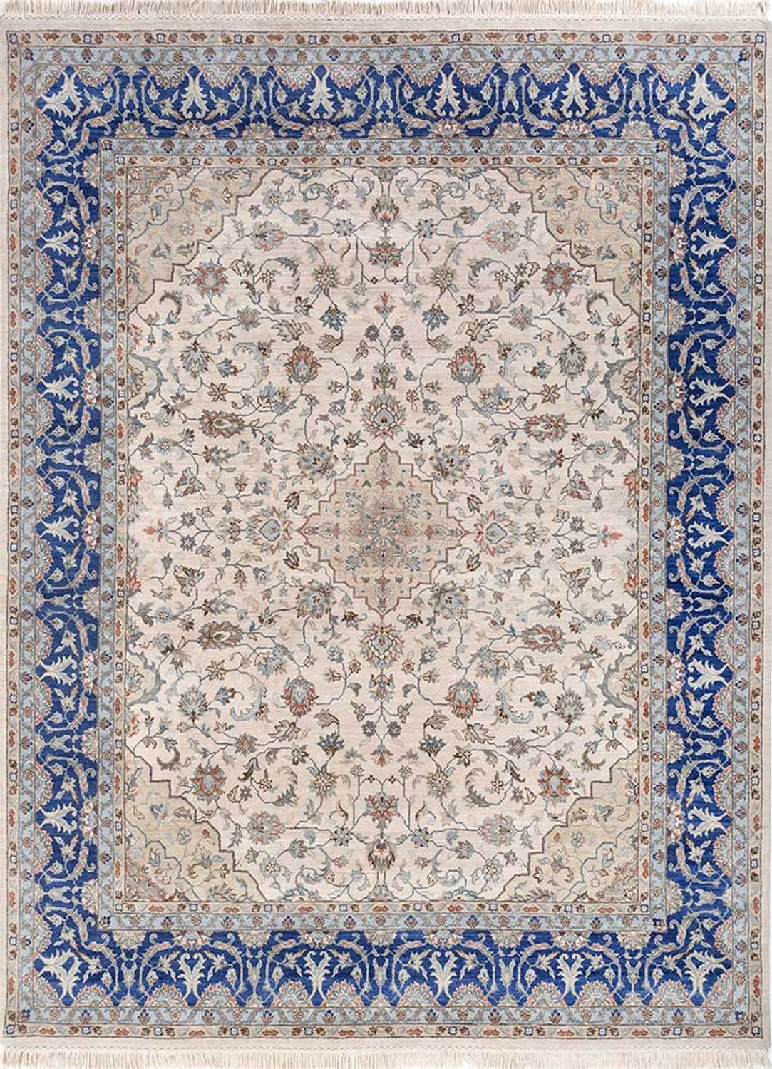 Tapis en laine - 300 x 240 cm - crème