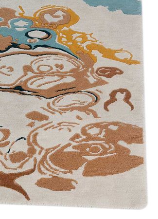 Tapete de lã - 270 x 180 cm - multicolorido