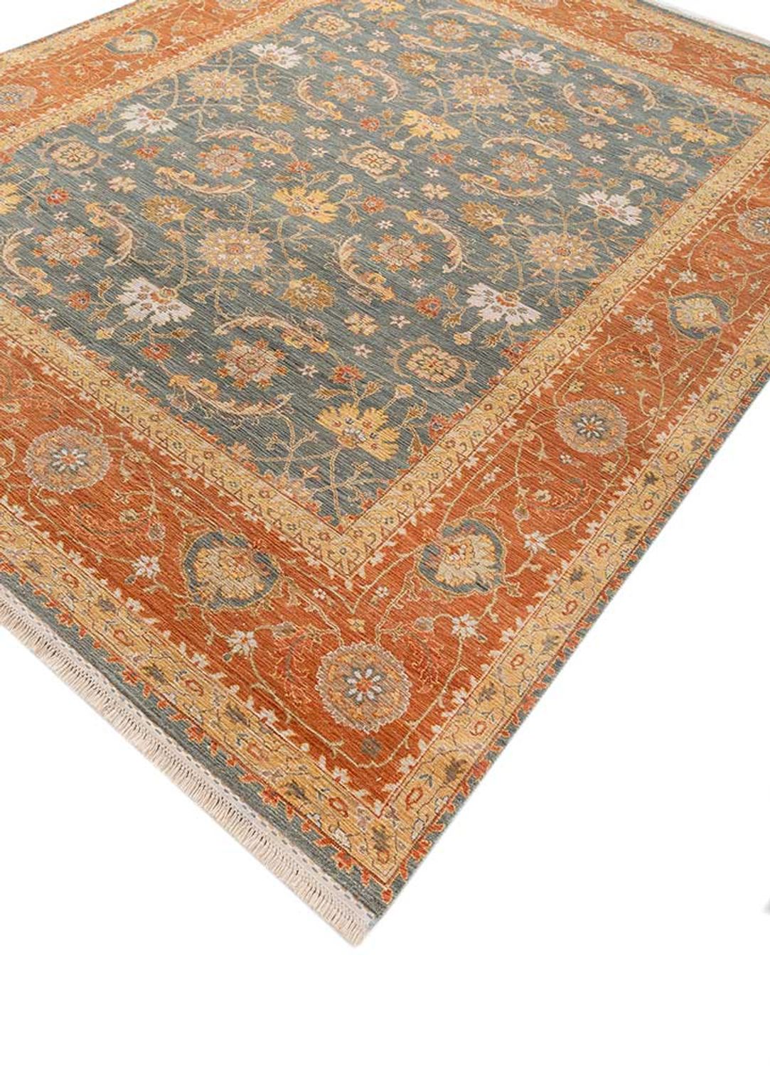 Tapis en laine - 300 x 240 cm - vert