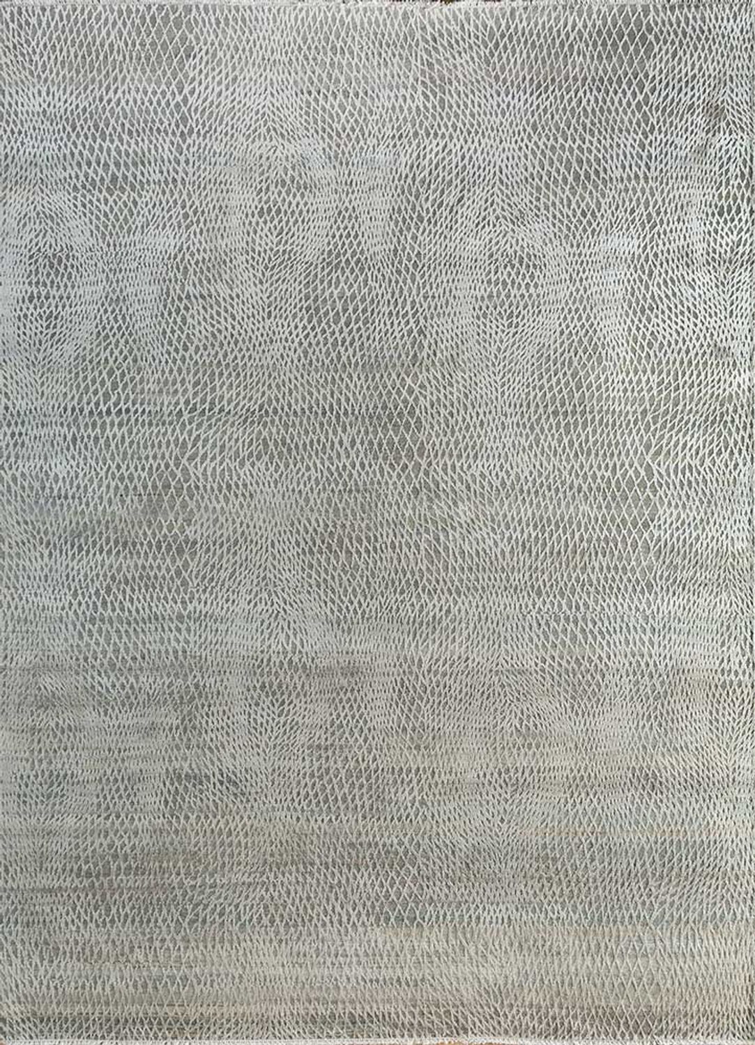 Alfombra de lana - 360 x 270 cm - plata