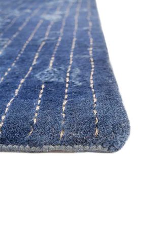 Ullteppe - 300 x 200 cm - blå