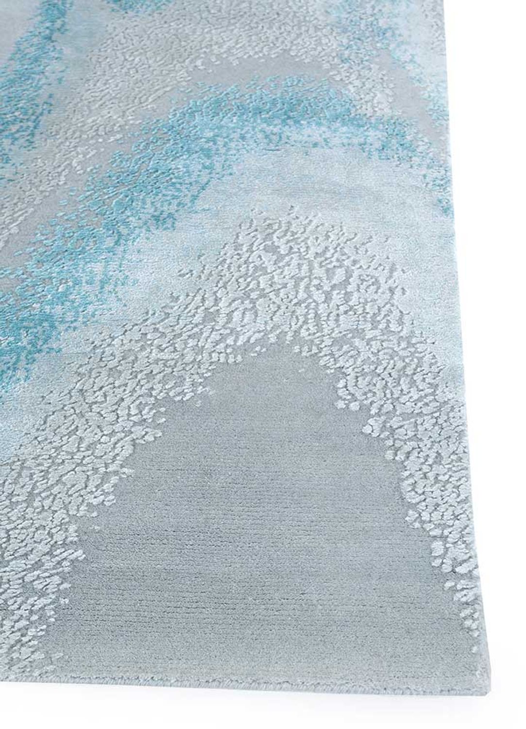 Alfombra de diseño - 420 x 300 cm - plata