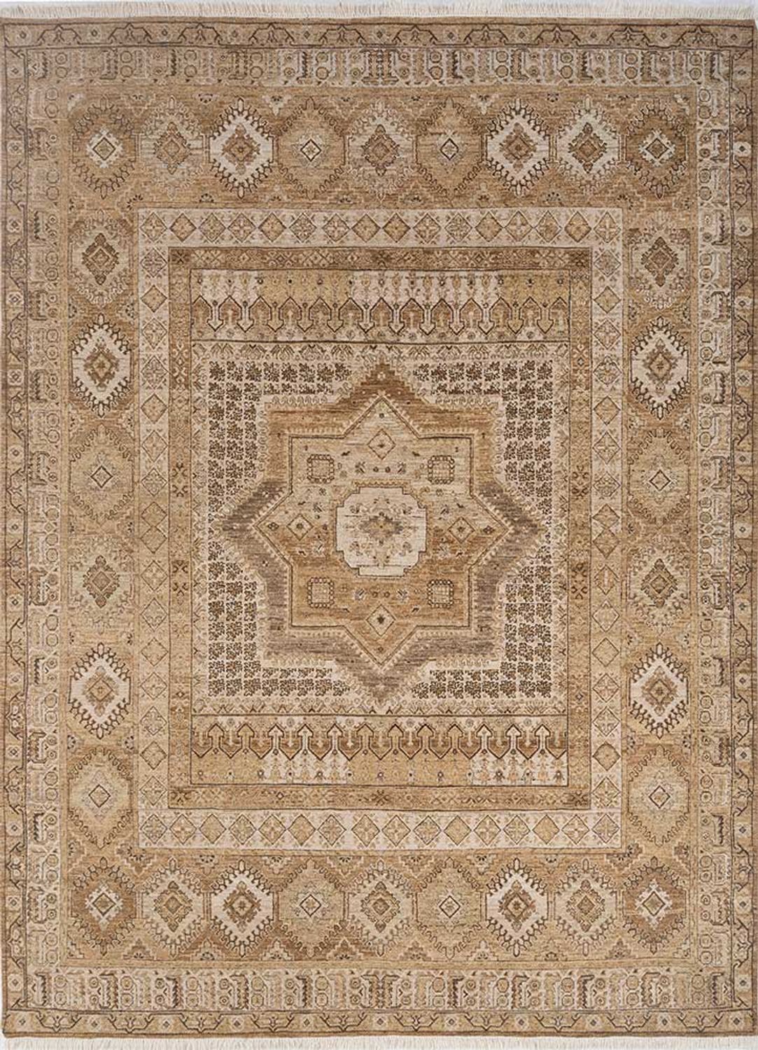 Tapis en laine - 300 x 240 cm - beige