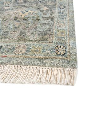 Tapete de lã - 300 x 240 cm - verde