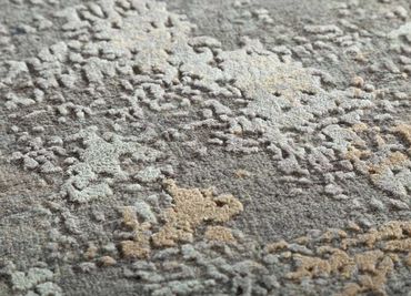 Runner Wool Rug - 360 x 75 cm - dark grey