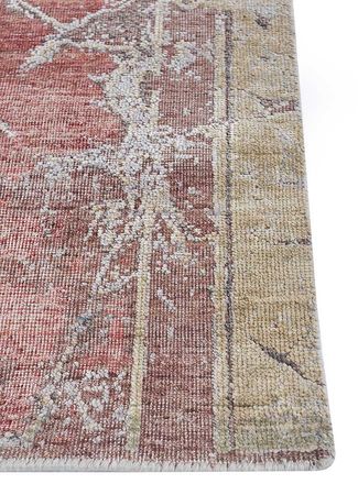 Dywan wełniany - 300 x 240 cm - pomarańczowy