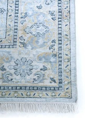 Designer Rug - 300 x 240 cm - sky blue