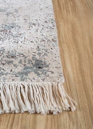 Designer teppe - 300 x 240 cm - sølv