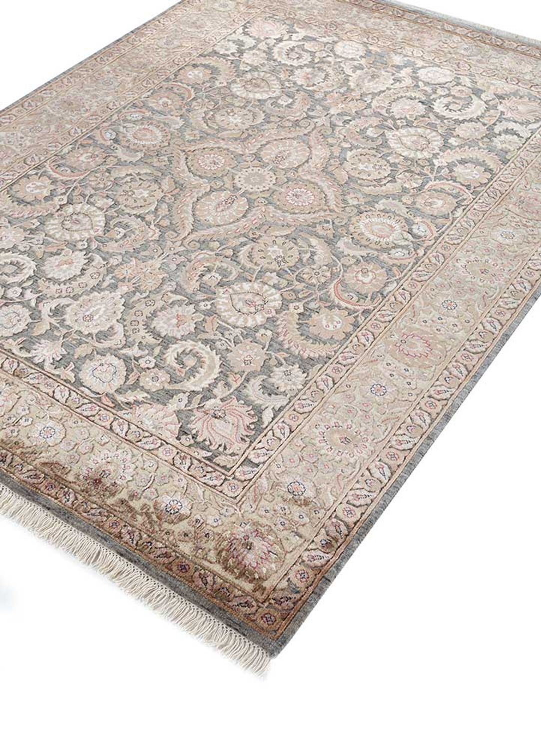 Wollen tapijt - 210 x 150 cm - licht beige