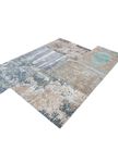 Alfombra de lana forma especial  - 240 x 150 cm - gris