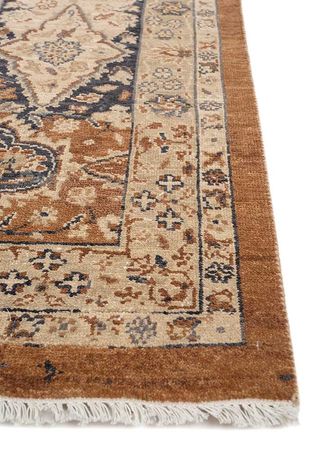 Wollen tapijt - 360 x 270 cm - oranje