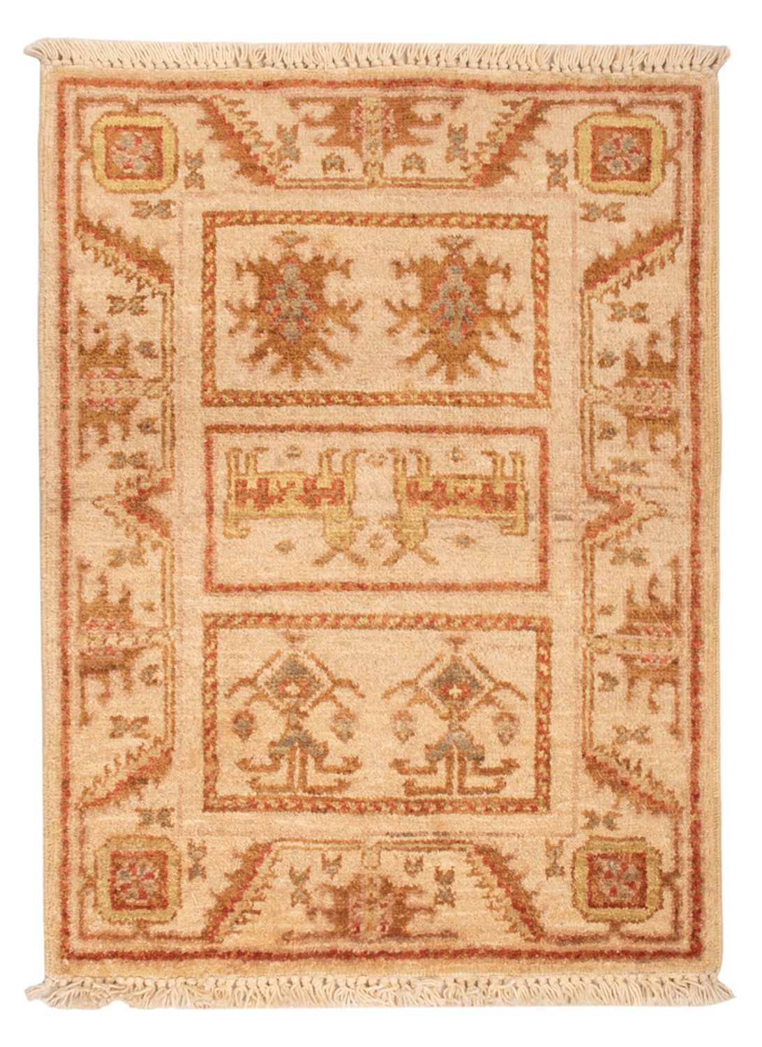 Ziegler tapijt - 70 x 50 cm - beige