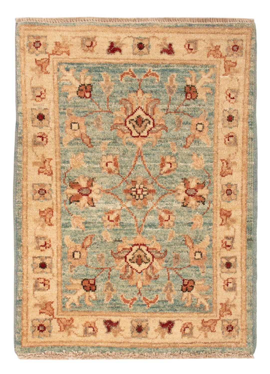 Ziegler Rug - 69 x 51 cm - turquoise