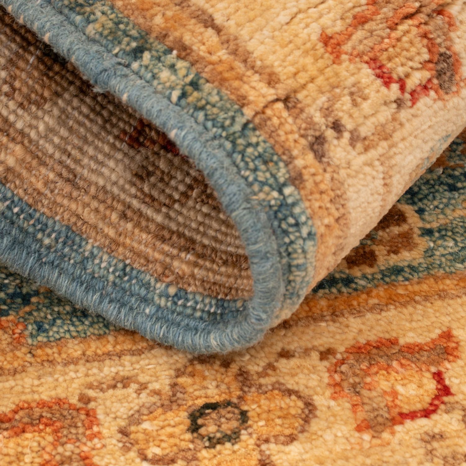 Ziegler Carpet - 71 x 54 cm - turkos