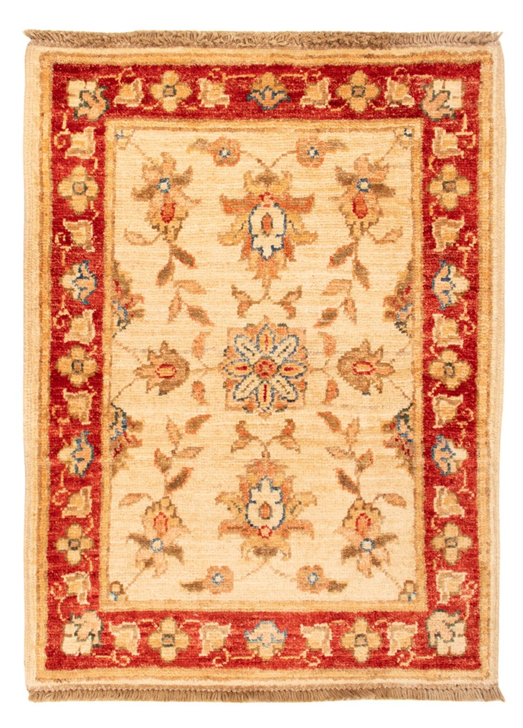 Ziegler Teppich - 71 x 51 cm - beige