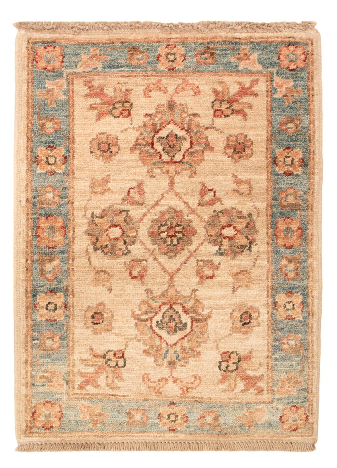 Ziegler Teppich - 64 x 45 cm - beige