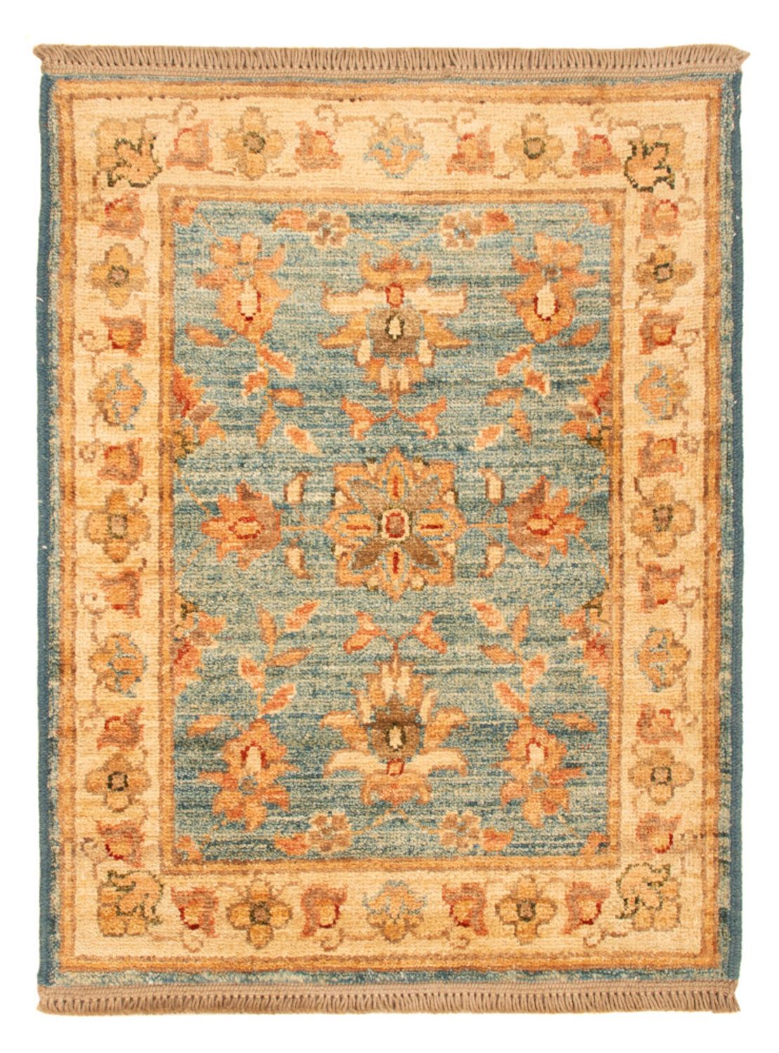 Ziegler Carpet - 69 x 52 cm - turkis