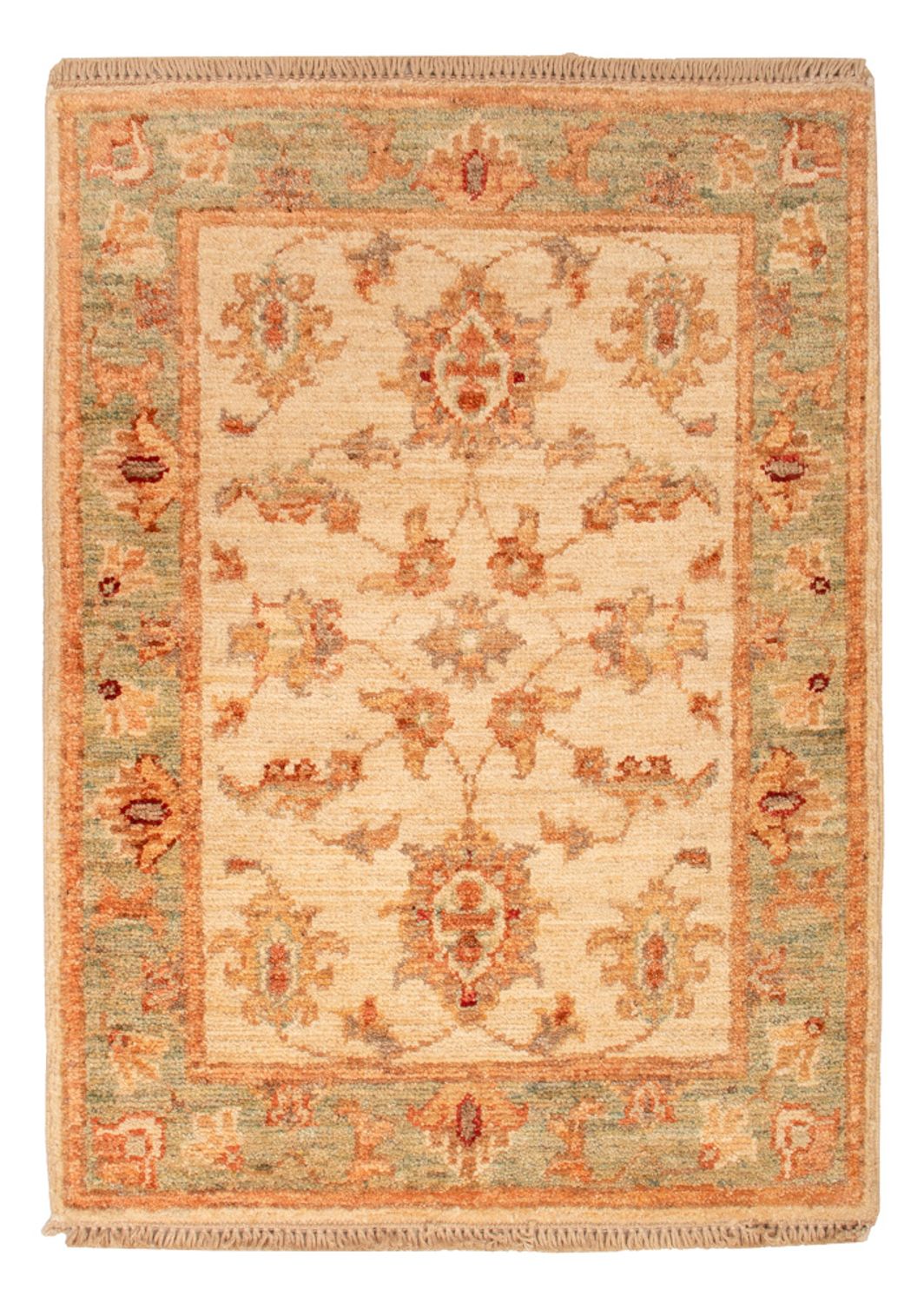 Ziegler Teppich - 70 x 52 cm - beige