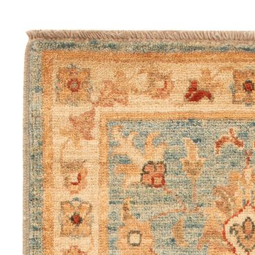 Zieglerův koberec - 73 x 52 cm - tyrkysová