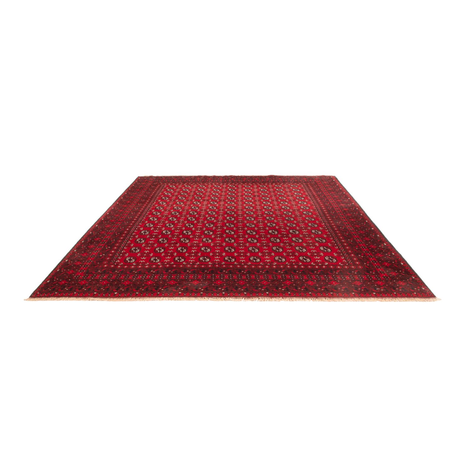 Afghan Teppich - Filpa - 302 x 245 cm - rot