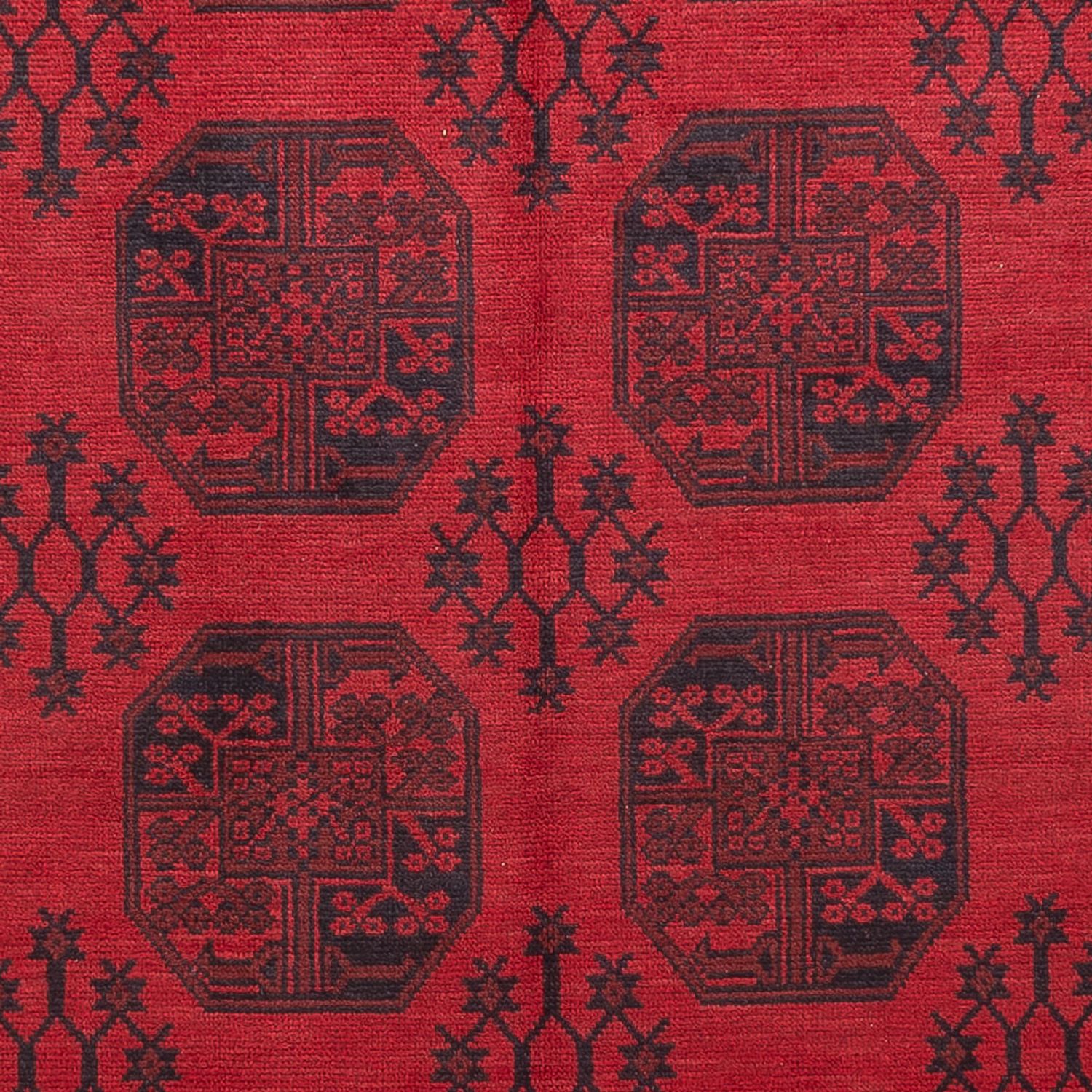 Afghan Teppich - Filpa - 346 x 246 cm - rot