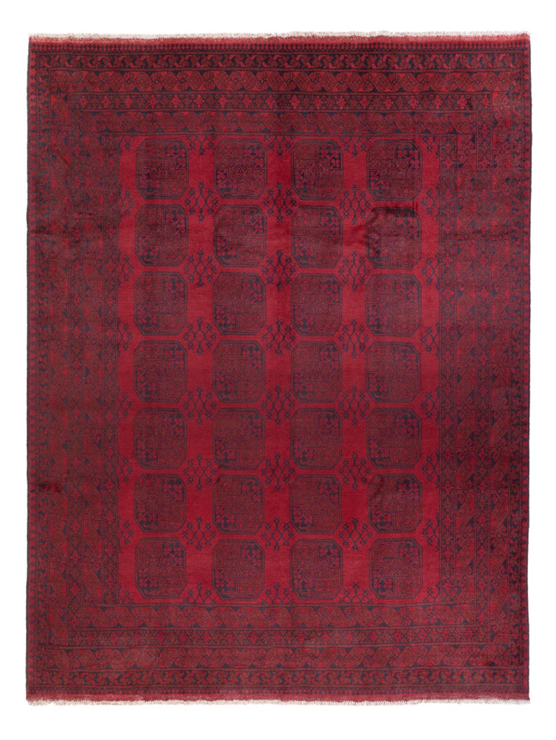 Afghan Teppich - Filpa - 343 x 252 cm - rot