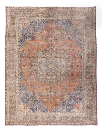 Vintage tapijt - 383 x 290 cm - roest